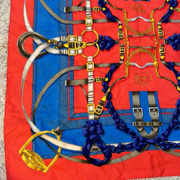 Authentic Hermes Grand Manege silk scarf - Picture 5 of 10